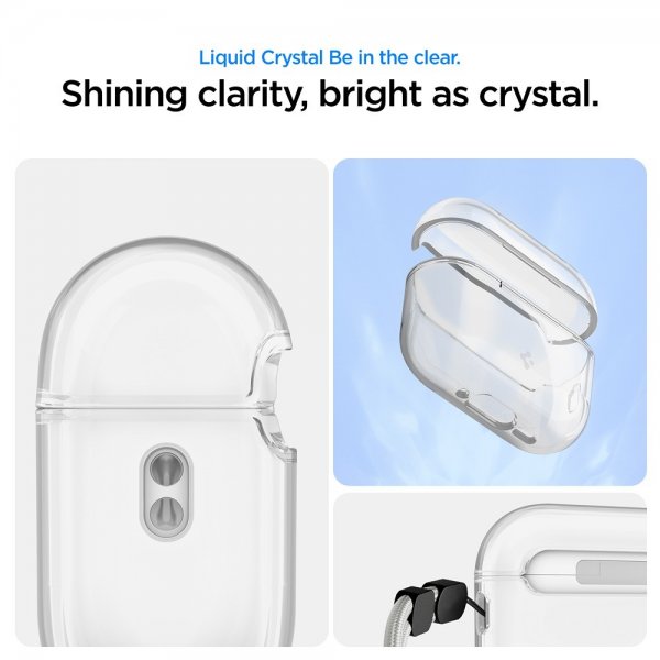 Spigen AirPods Pro 3 Kuoret Liquid Crystal Crystal Clear