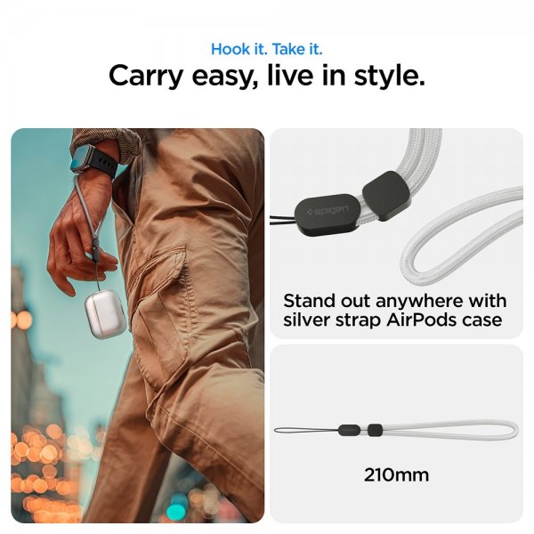 Spigen AirPods Pro 3 Kuoret Liquid Crystal Crystal Clear