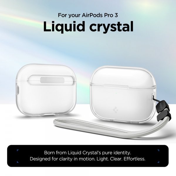 Spigen AirPods Pro 3 Kuoret Liquid Crystal Crystal Clear