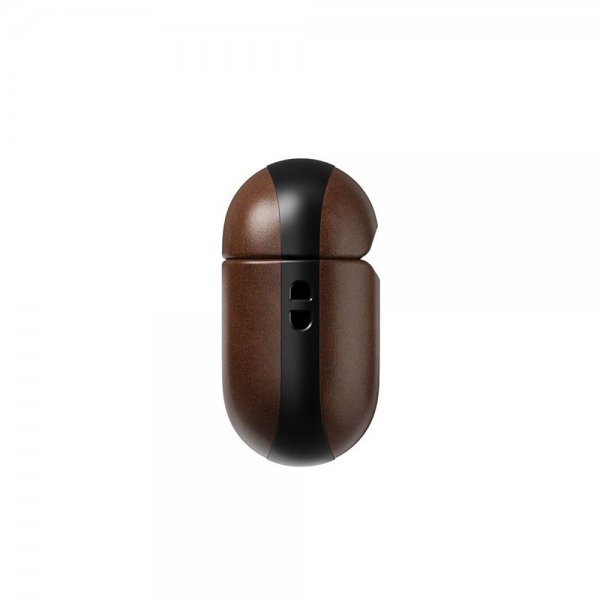 Nomad AirPods Pro 3 -kuoret, Modern Leather Case, Horween Rustic Brown