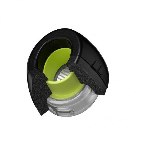 KeyBudz AirPods Pro/AirPods Pro 2 HyperFoam Muistivaahtotulpat, Carbon Black