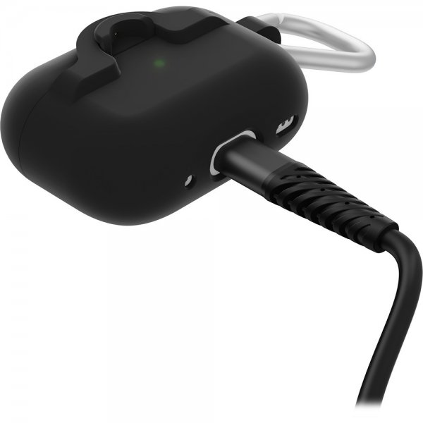 Otterbox AirPods Pro/AirPods Pro 2 -kuulokekotelo, musta Taffy