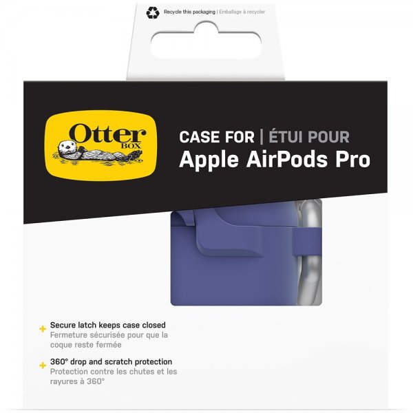 Otterbox AirPods Pro/AirPods Pro 2 -kuoret, kuulokekotelo, Denver Dusk Purple