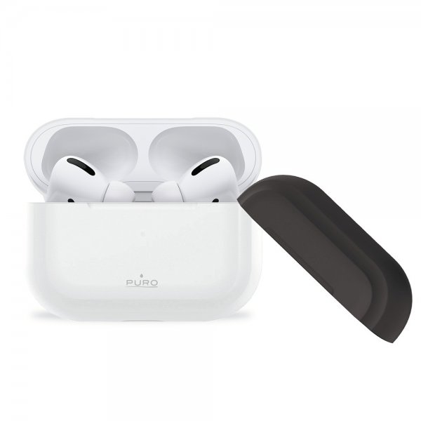 Puro AirPods Pro -kuori Icon, valkoinen