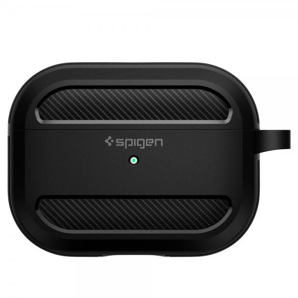 Spigen AirPods Pro -kotelo, Rugged Armor, mattamusta