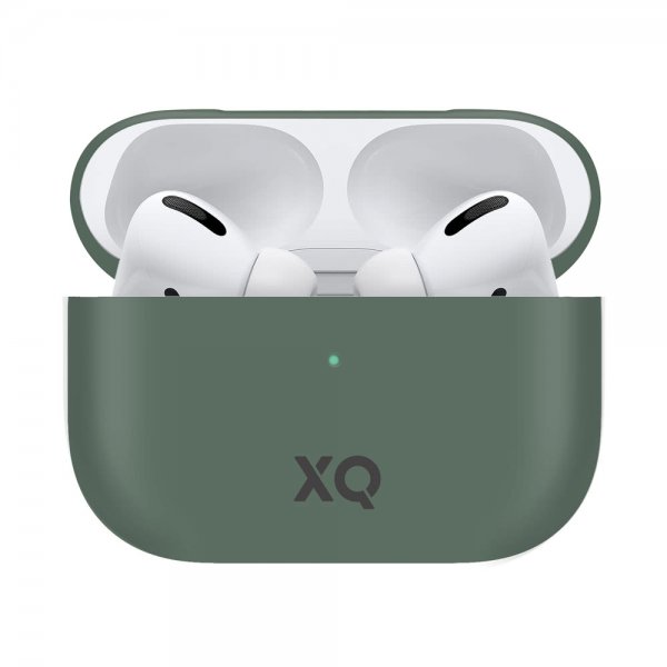 Xqisit AirPods Pro -kotelo, silikonikuori, vihreä