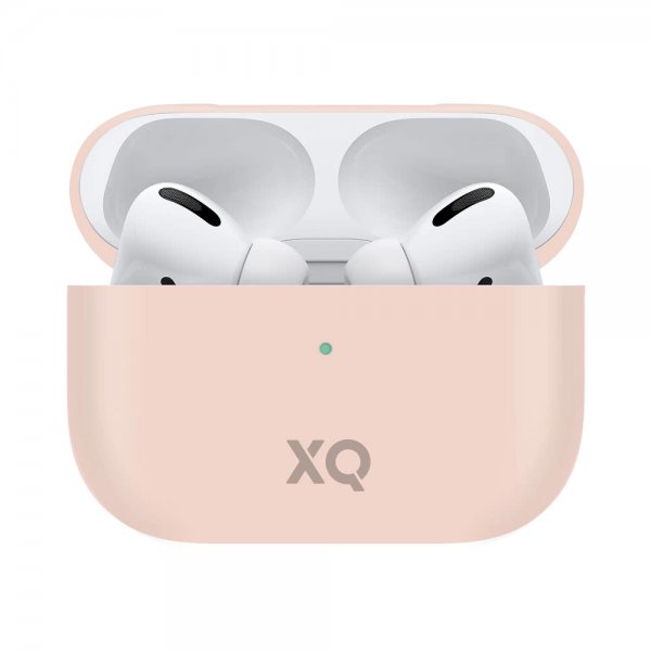 Xqisit AirPods Pro -silikonikuori, vaaleanpunainen