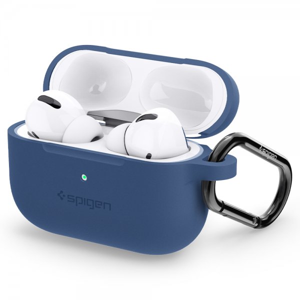 Spigen AirPods Pro -kotelo, Silicone Fit, syvänsininen