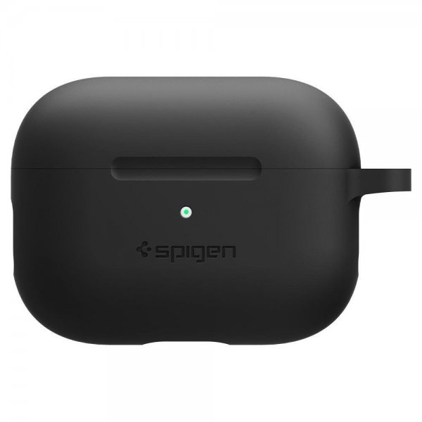 Spigen AirPods Pro -kotelo, silikonia, Fit, musta