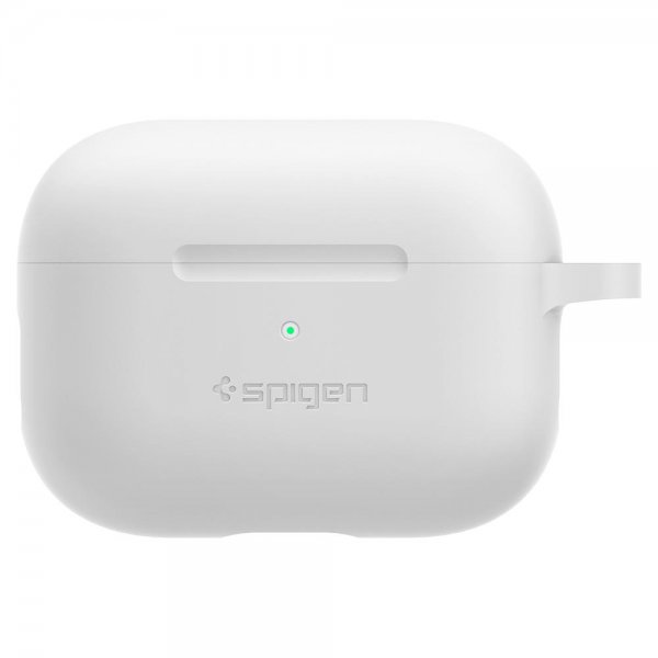 Spigen AirPods Pro -kotelo, Silicone Fit, valkoinen