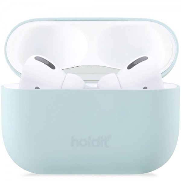holdit AirPods Pro/AirPods Pro 2 silikonisuojakuori, mintunvihreä