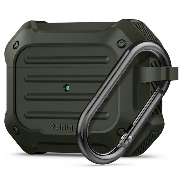 Spigen AirPods Pro -kotelo Tough Armor Military Green