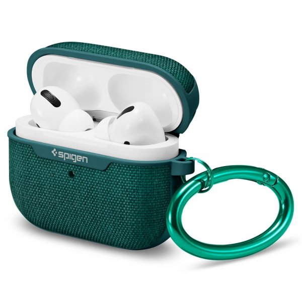 Spigen AirPods Pro -kotelo Urban Fit, Midnight Green