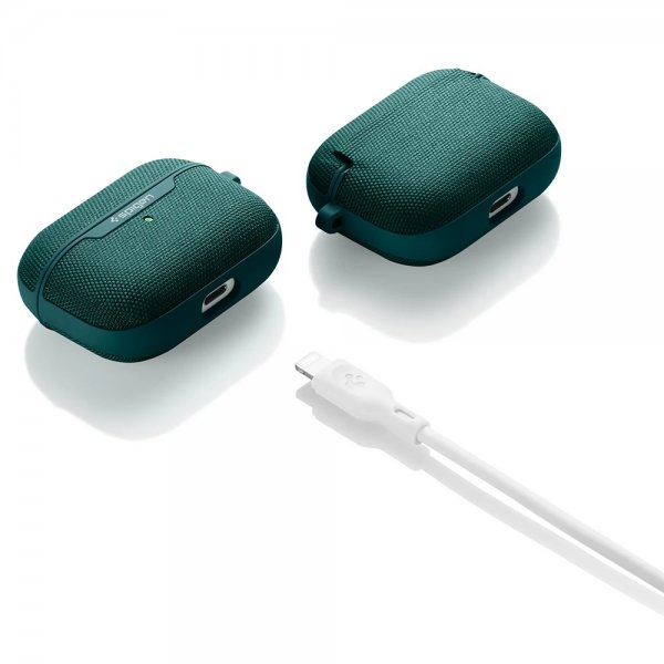 Spigen AirPods Pro -kotelo Urban Fit, Midnight Green