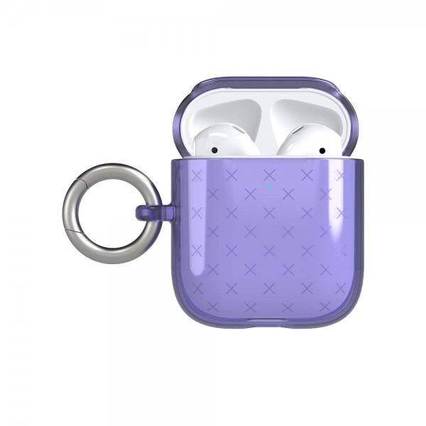 Tech21 AirPods (1/2) Suojakuori Evo Check Lila