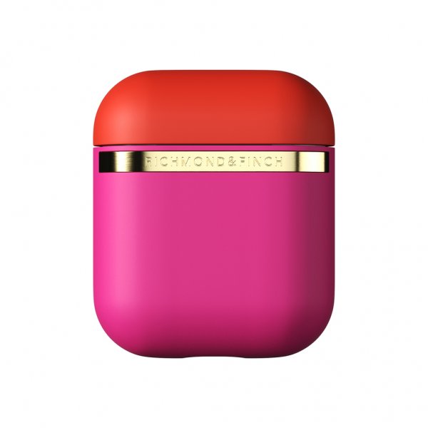 Richmond & Finch AirPods (1/2) Suojakuori Magenta Stripe
