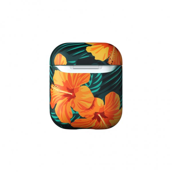 Richmond & Finch AirPods (1/2) Suojakuori Orange Hibiscus