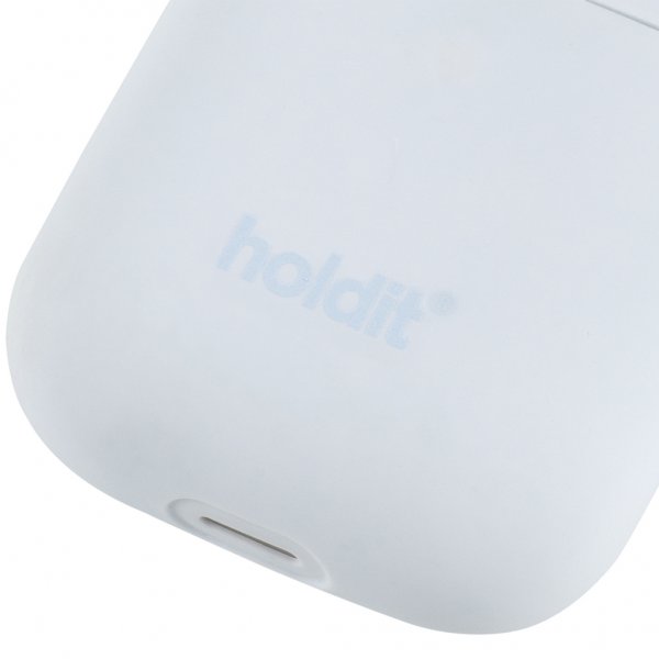 holdit AirPods (1/2) Silikonikuori Mineral Blue