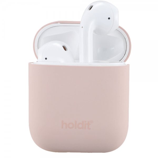 Holdit AirPods (1/2) Silikonikuori Nygård Blush Pink