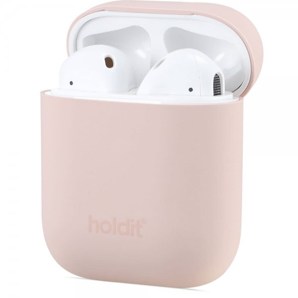 Holdit AirPods (1/2) Silikonikuori Nygård Blush Pink