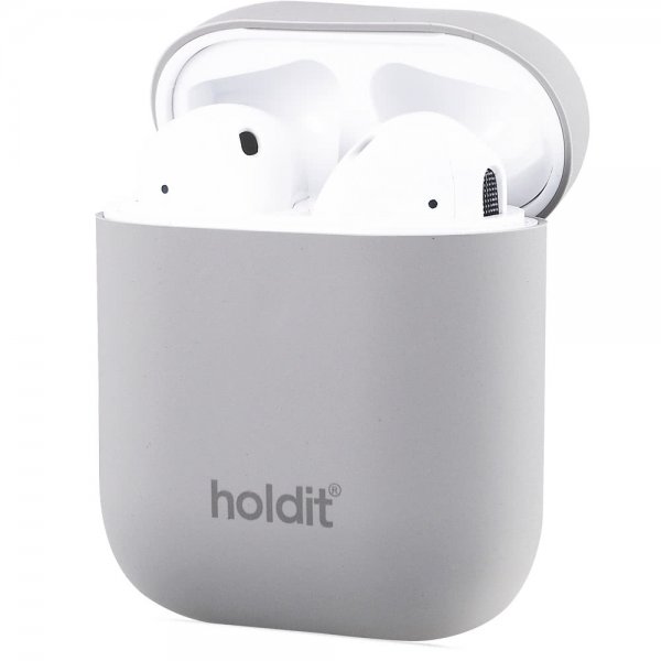 holdit AirPods (1/2) Kuori Silikoni Nygård Taupe