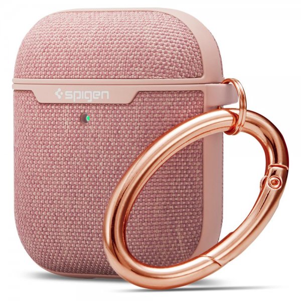 Spigen AirPods (1/2) Urban Fit -kuori, ruusukulta