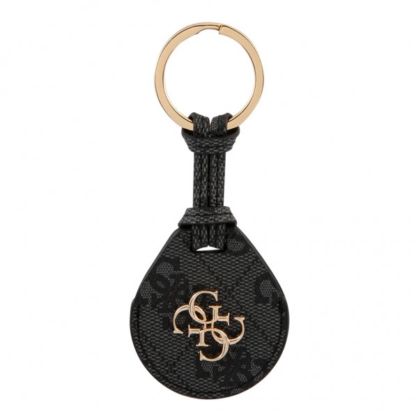 Guess AirTag -pidike 4G Logo Musta