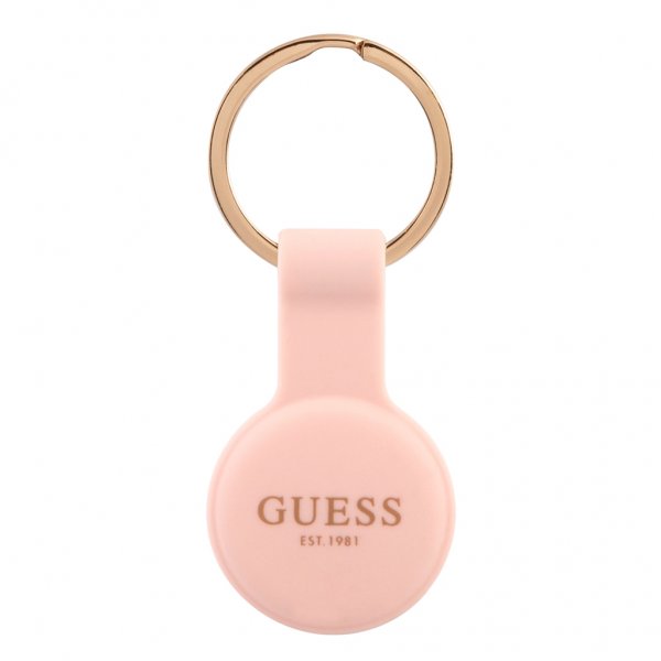 Guess AirTag-pidike logolla, pinkki