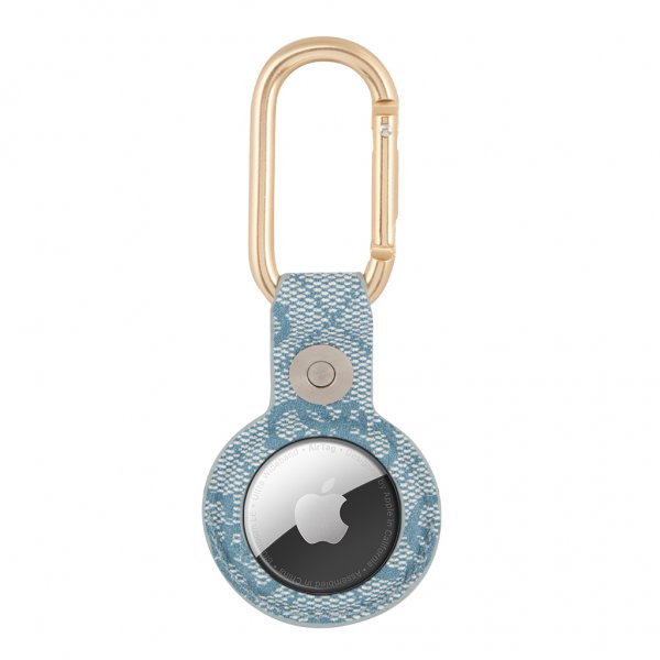 Guess AirTag-pidike Vintage Script sininen