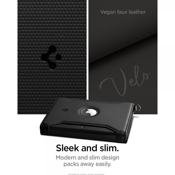 Spigen AirTag Passporttikotelo Musta