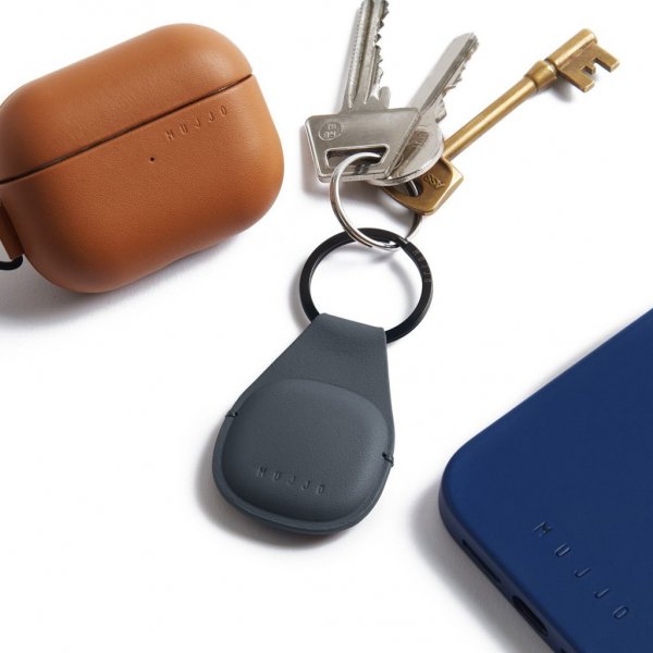 Mujjo Apple AirTag pidike Canopy Basalt