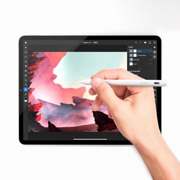 ALOGIC iPad Stylus-kynä Valkoinen