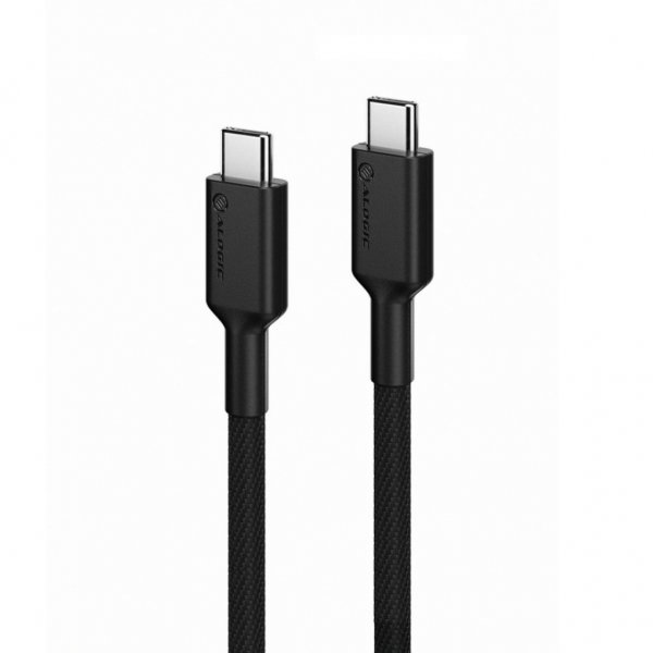 ALOGIC USB-C–USB-C-latauskaapeli Elements Pro 5A, musta, 2 m