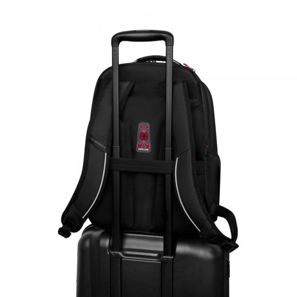 Wenger Altair 15,6" -kannettavatietokoneen reppu, musta