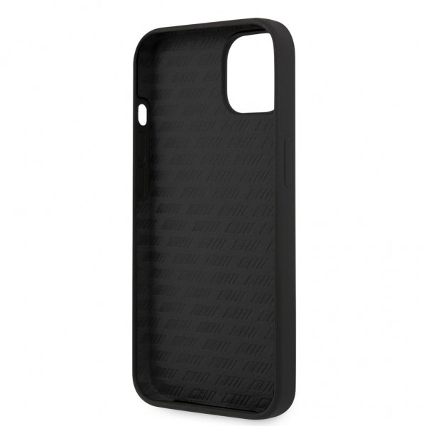 AMG iPhone 13 Mini -kuori, nestemäinen silikoni, kaksivärinen, harmaa