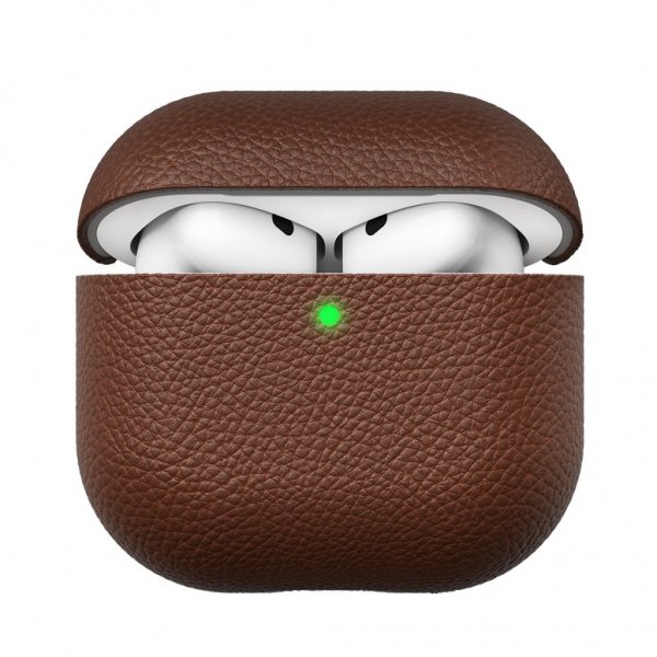 KeyBudz AirPods 4 Kotelo Artisan Series Natural Brown