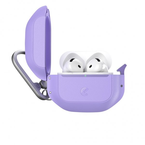 KeyBudz AirPods 4 -kuoret, ElementProof-sarja, Wild Lavender