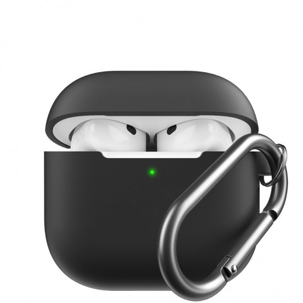 KeyBudz AirPods 4 Elevate Series Kuori, Musta