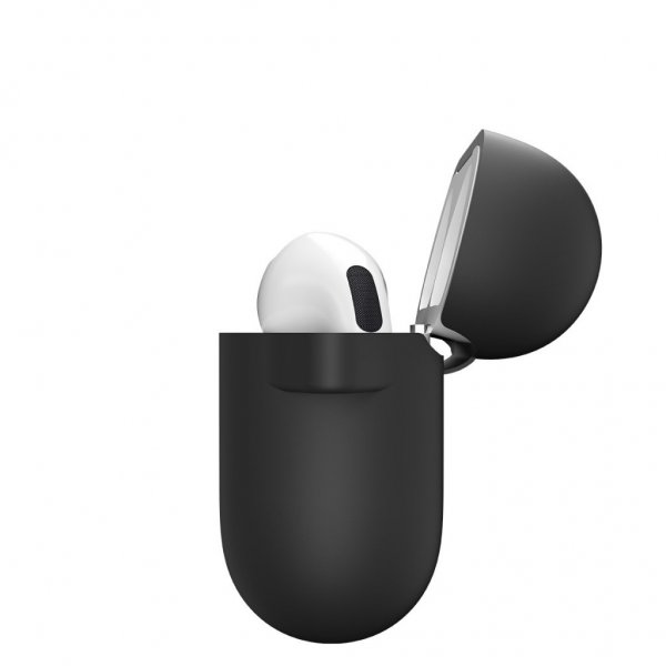 KeyBudz AirPods 4 Elevate Series Kuori, Musta