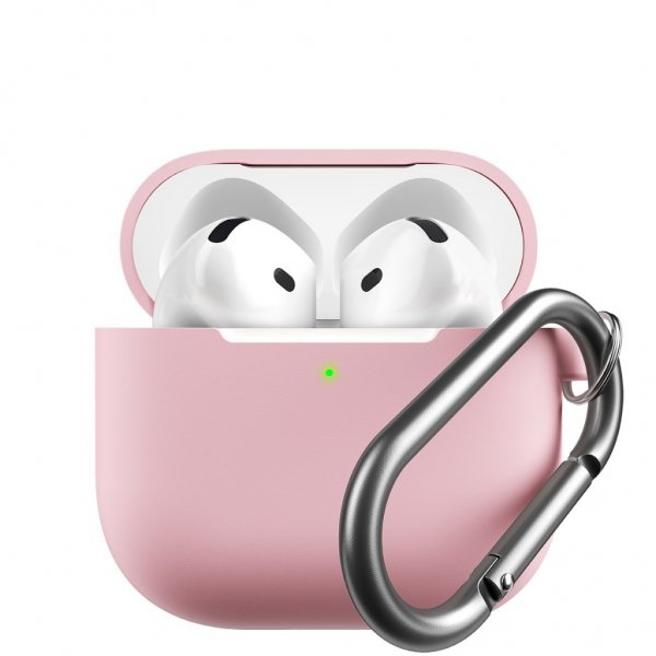 KeyBudz AirPods 4 Elevate Series Blush Pink -suojakuori