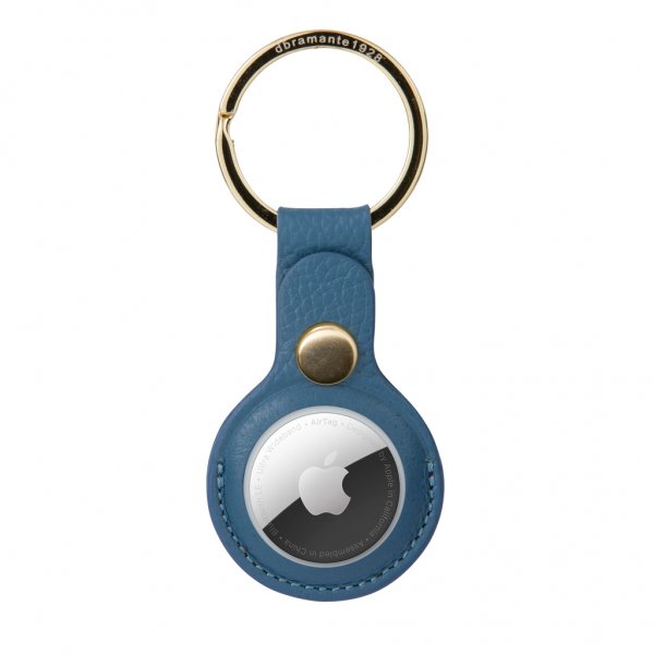 dbramante1928 Apple AirTag-pidike Copenhagen Ultramarine Blue/Gold