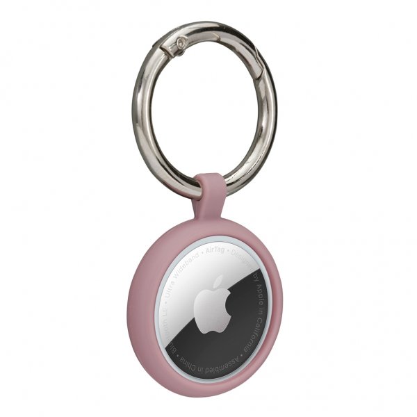 dbramante1928 Apple AirTag-pidike Greenland Key Ring Pink Sand