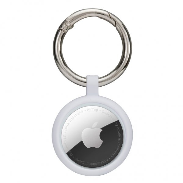 dbramante1928 Apple AirTag-pidike Greenland Key Ring Winter White