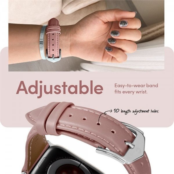 Spigen Apple Watch 38/40/41/42mm ranneke Kajuk Rose