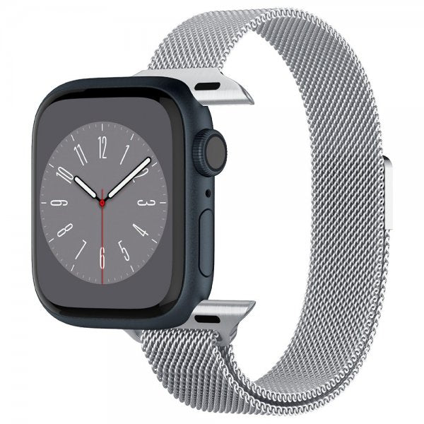 Spigen Apple Watch 38/40/41/42mm ranneke Metal Fit, hopea