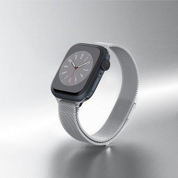 Spigen Apple Watch 38/40/41/42mm ranneke Metal Fit, hopea