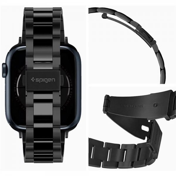 Spigen Apple Watch 38/40/41/42mm ranneke Modern Fit, musta