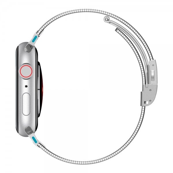 Spigen Apple Watch 38/40/41/42mm ranneke Sleek Link, hopea