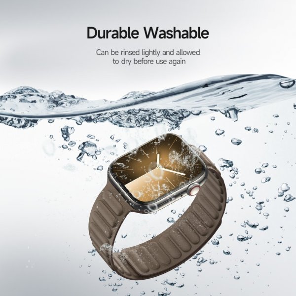 Dux Ducis Apple Watch 38/40/41mm ranneke BL Series Taupe