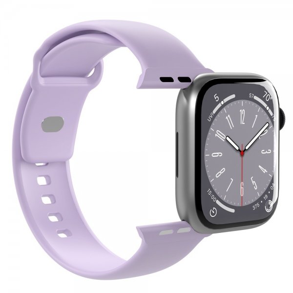 Puro Apple Watch 38/40/41/42mm ranneke ICON silikoniranneke laventeli